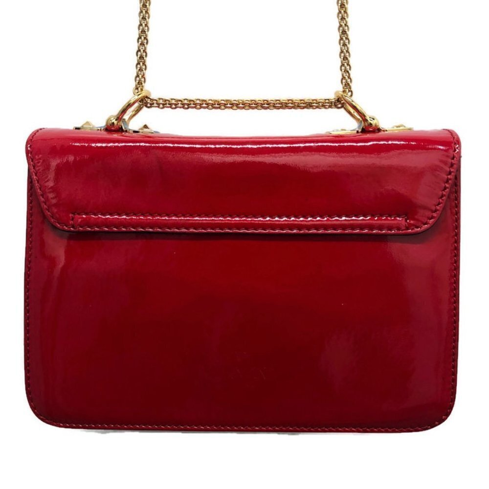 Valentino Red Rockstud L'Amour Shoulder Bag - Picture 5 of 6